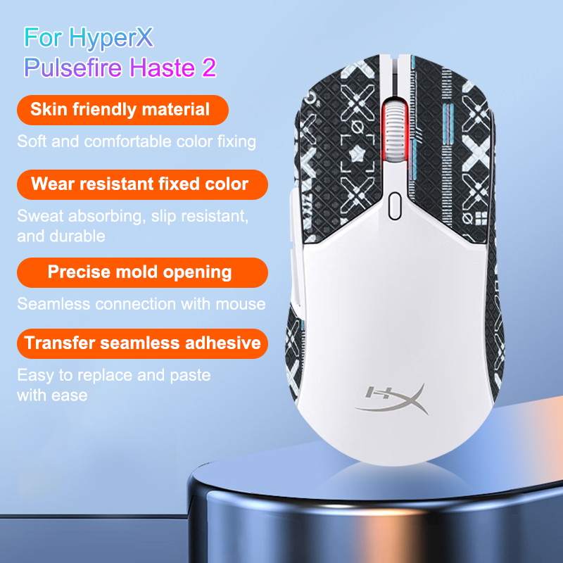 Pc Gaming Lounge - 【Anti-Rutsch-Gaming-Maus-Aufkleber für HyperX Pulsefire Haste 2
