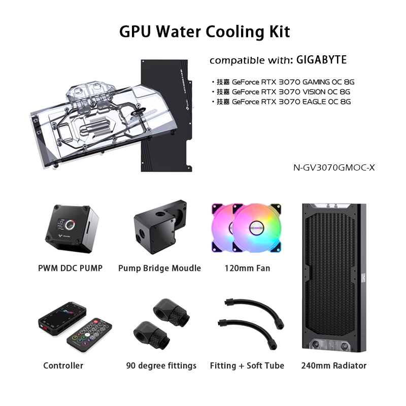 Pc Water Cooling - Gold Seller Granzon Wasserkühlung-Kit für RTX