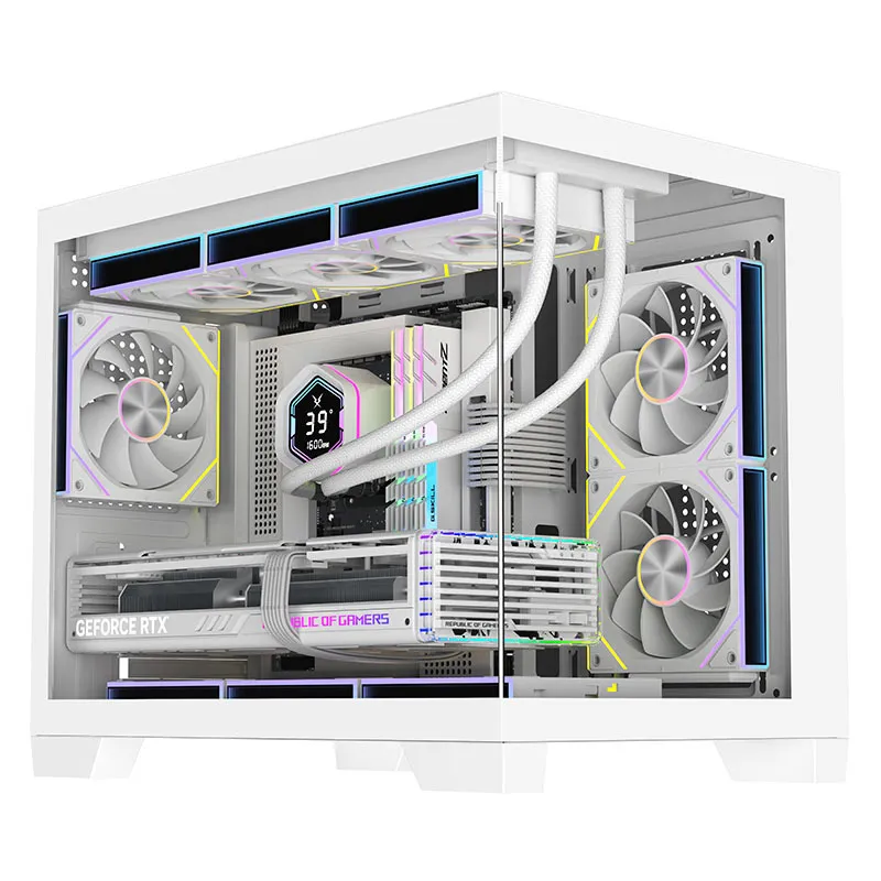 Pc Gaming Liquid - Ruixi Chasing M360 M-ATX PC-Gehäuse mit