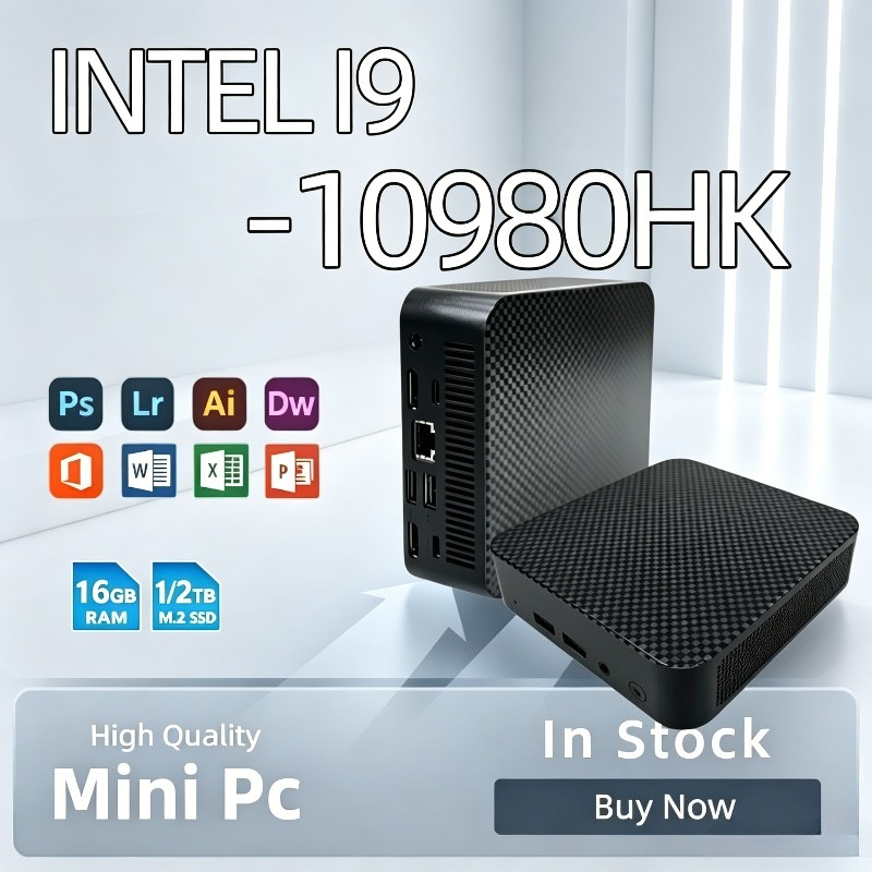 Pc Gaming Intel - Hochleistungs-Mini-PC Intel Core i9-10980HK 16GB RAM