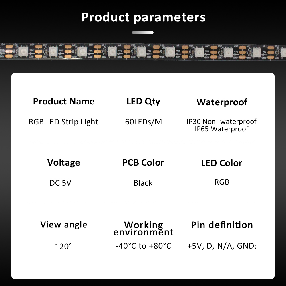 WS2812B 5 V 3Pin ARGB LED Stre – Pc Gaming Lounge Bewertung und Preis