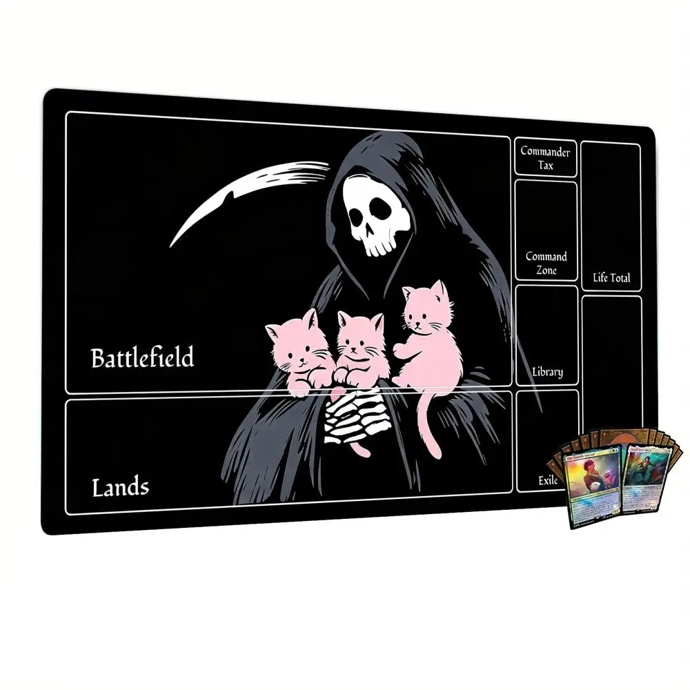 Grim Reaper hält rosa Kätzchen – Pc Gaming Pink Bewertung und Preis
