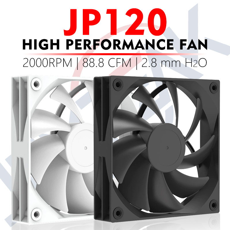 JUMPEAK JP120 120 mm Lüfter, 2 – Pc Gaming Liquid Bewertung und Preis