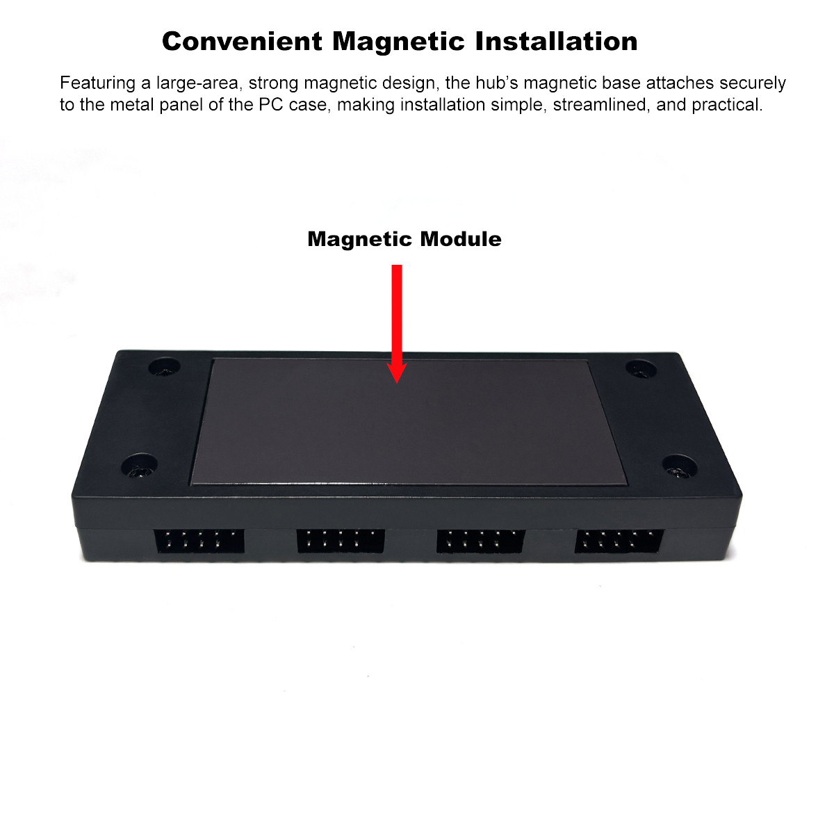 USB 2.0 9-Pin 1-zu-5 Magnetisc – Pc Gaming Liquid Bewertung und Preis